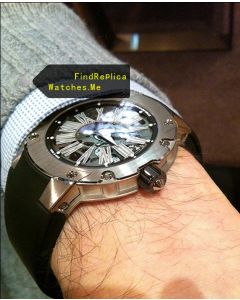 Richard Mille RM 033 Titanium Round Mechanical Watch