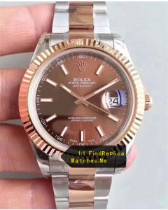 Rolex Datejust m126331-0001 41mm Chocolate Face Watch