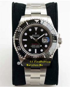 Rolex Sea Dweller 126600 Red Letter 43MM Black Ceramic Bezel Watch AR Factory