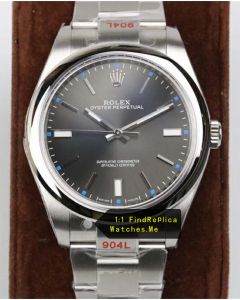 Rolex Oyster m114300-0001 Gray Face 904L Steel