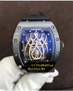 Richard Mille RM19-01 Spider Black Ceramic Bezel Watch