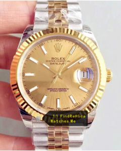 Rolex Datejust 126333-62613 41mm 18k-Gold Face Watch