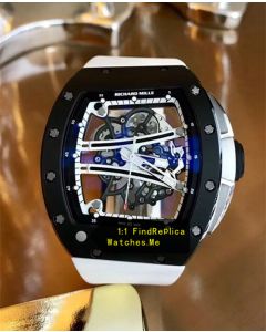 Richard Mille RM 61-01 Black With White Strap
