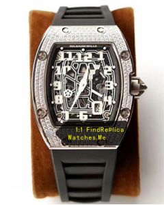 Richard Mille RM 67-01 Ultra-Thin White Diamond From H-maker Factory