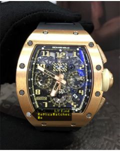 Richard Mille RM 011-FM Flyback Chronograph Golden Numbers And Pointers