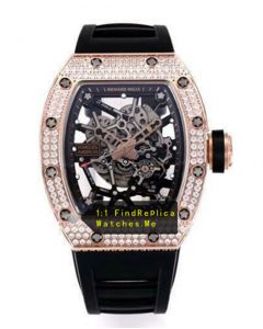 Richard Mille RM 035 Diamond With Gold From H-maker Factory