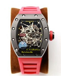 Richard Mille RM-035-Rafael Nadal Chronofiable With Red Strap