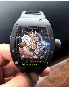 Richard Mille RM 035 Americas Black With 18K-Gold Side From H-maker Factory