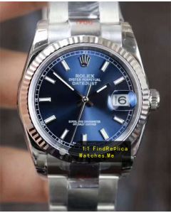 Rolex Datejust 116234 36MM Blue Face
