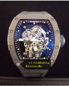 Cheap Richard Mille RM 055 Gray Steel Metal Watch