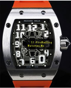 Richard Mille RM 67-01 Titanium With Orange Strap Watch