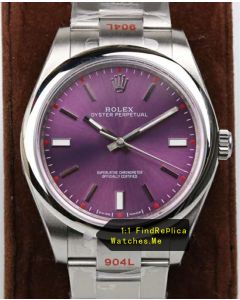 Rolex Oyster 114200 34MM Grape Red N-Factory