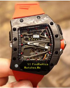 RM 70-01 Alain Prost Tourbillon Red Time Scale And Strap