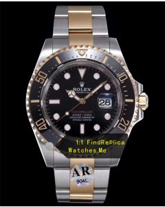 Rolex Sea Dweller m126603 43mm Gold Steel Watch AR-Factory