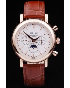 38MM Patek Philippe Grand Complications Rose Gold